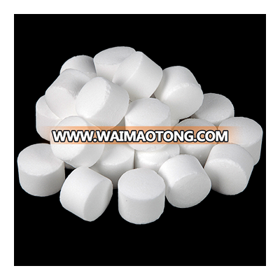 Water softener tablet salt