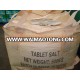 lon exchange resin regeneration agent,drinking machine using salt tablets,water softner salt